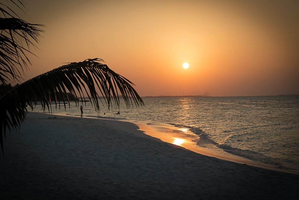 Sunset - Maledivy